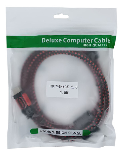 Cable Hdmi 2,0 1.5 Metros 4k 2k Hd Deluxe Computer