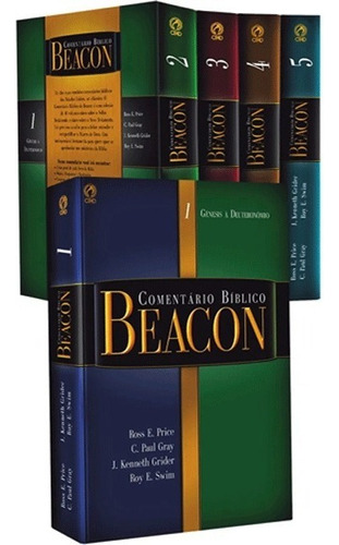 Comentário Bíblico Beacon 5 Volumes Antigo Testamento (brochura) Cpad