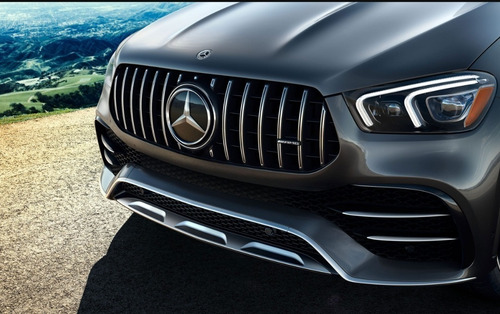 Emblema Led Mercedes Benz Gle Coupe 2022 Parrilla Estrella Blanco