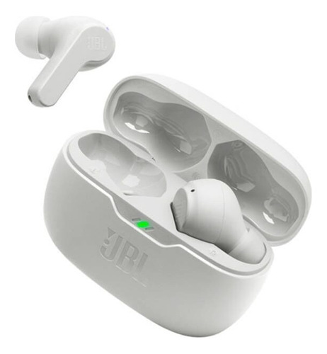 Auriculares Intraurales Inalámbricos Jbl Wave Beam Blanco