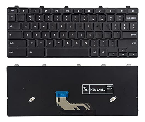 Teclado De Repuesto Sunmall Compatible Con Dell Chromebook