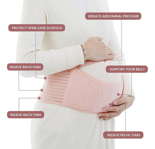 Cinturón Soport Vientre Maternidad Embarazo Ajust Banda Faja