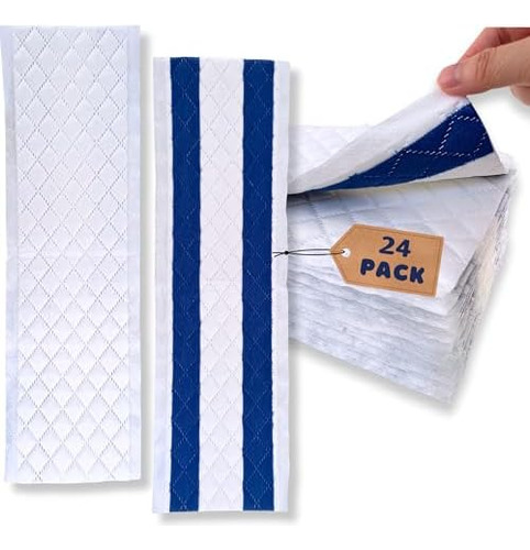 Paquete De 24 Almohadillas Desechables De Microfibra De 18 P