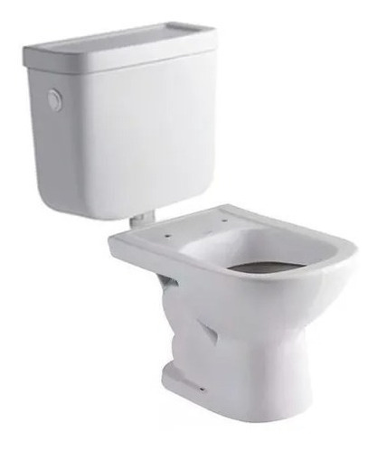 Imagen 1 de 2 de Juego Baño Ferrum Bari Inodoro Corto Mochila Colgar