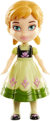 Muñecas Mini Toddlers Anna Vestido Verde Disney Princesas