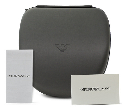 Armação Oculos Masculino - Empório Armani Ea4152 2 Clip On Cor Ea 415258021w - Havana
