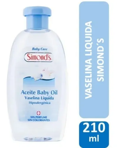 SIMONDS VASELINA LIQUIDA SIN AROMA 210 ML
