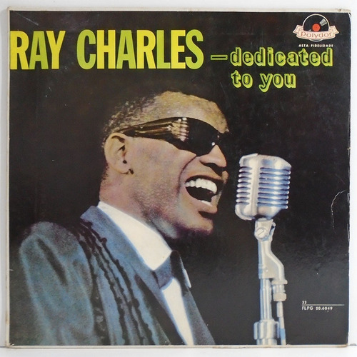 Ray Charles 1961 Dedicated To You Lp Hardhearted Hannah