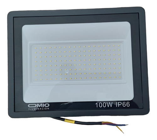 Foco Led Luminaria Para Exterior Omio 100w Ip66 Gtía 1 Año