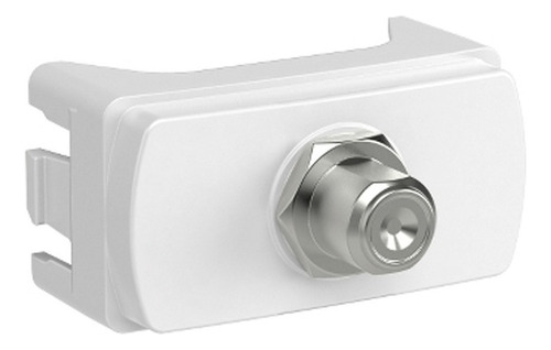 Módulo de soquete coaxial Miluz White TV