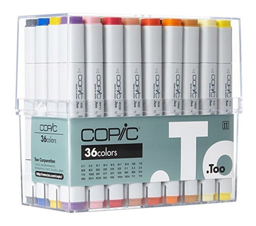 Marcadores Copic Classic Markers 36-piece Basic Set