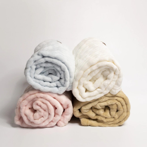 Manta Para Bebes Coral Fleece Las Floritas