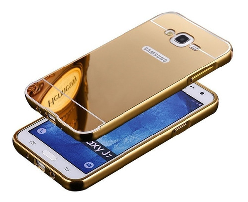 Funda Espejada Mirror Case P/ Samsung J1  + Templado