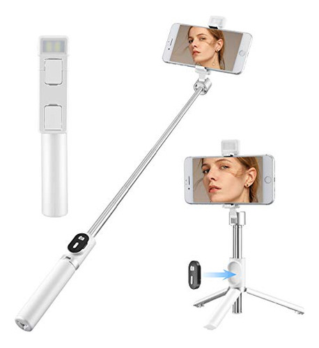2021 El Más Nuevo Selfie Stick Para iPhone Trípode Bluetooth