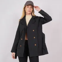 Comprar Customs Ba Trench Pilotos Mujer Impermeables Rompeviento C