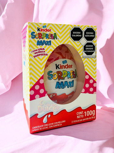 Huevo Kinder Sorpresa Maxi Niña Chocolate 100g