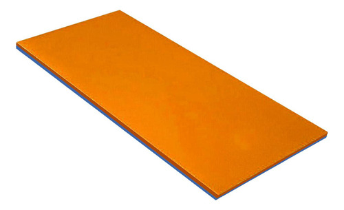 . Colchoneta Flotante De Agua Para Piscina, Balsa Naranja