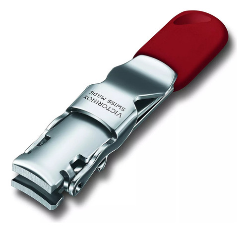 Rt Cortauñas Unisex Victorinox Con Agujero, Color Rojo,