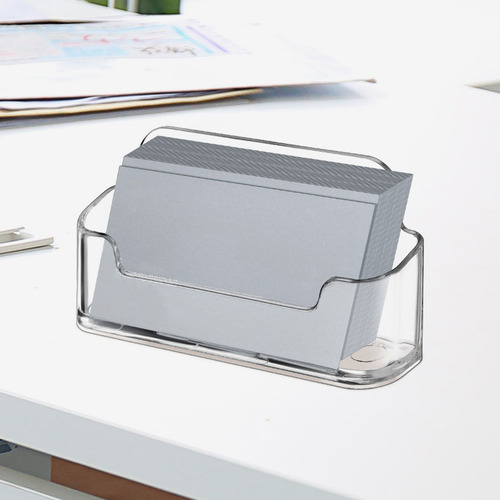Soporte Para Tarjetas De Presentación, Caja Transparente Par
