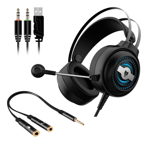 Auriculares Gamer Nubwo N1 Pro Rgb Pc Ps4 Xbox