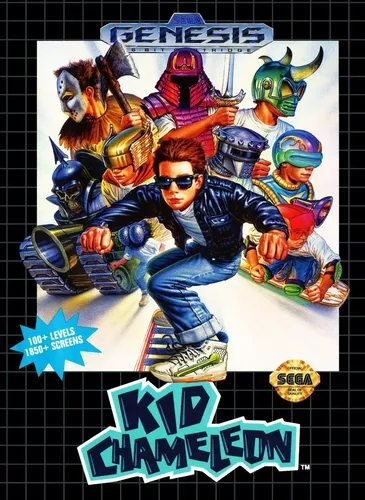 Kid Chameleon - Mega Drive - Sebo dos Games - Games Antigos