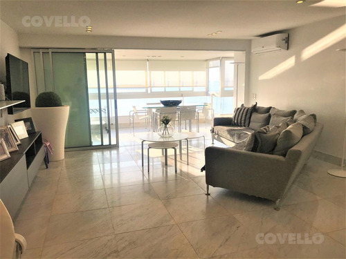 Imagen 7 de 28 de Piso Alto, Vista Al Mar, Parrillero, 3 Dormitorios Mas Dependencia. Playa Mansa