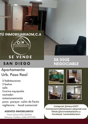 Apartamento en venta