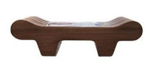 Imagen 2 de 3 de Rascador Elevado De Carton Corrugado Para Gatos Sillon