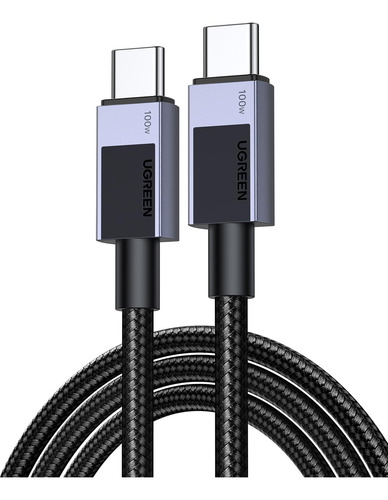 Cabo Usb C Para Usb C Ugreen 100w De Carregamento Rápido Par