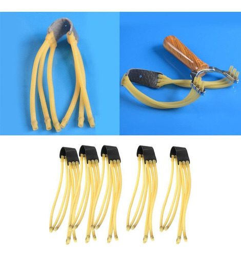 20 Elastic Rubber Band Juegos De Reemplazo De Catapulta