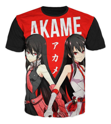 Camisetas Akame Ga Kill Anime Ref 1