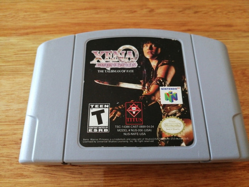 Nintendo 64 Juego Original Xena Warrior Princes