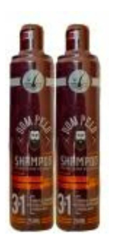 Kit 10 Shampoo Escurecedor De Cabelo Dom Pelo