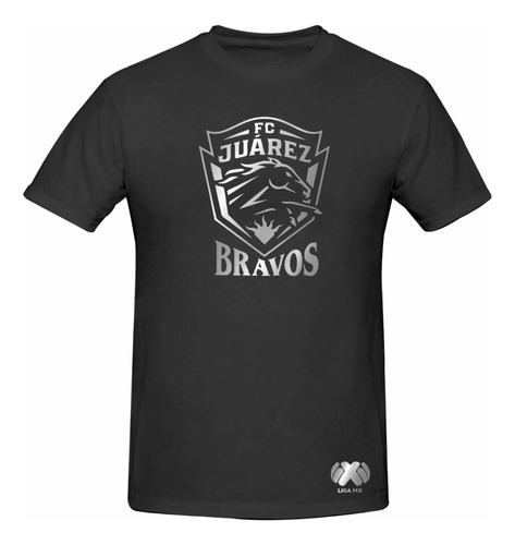 Playera Bravos De Juárez Liga Mx Modelo Silver