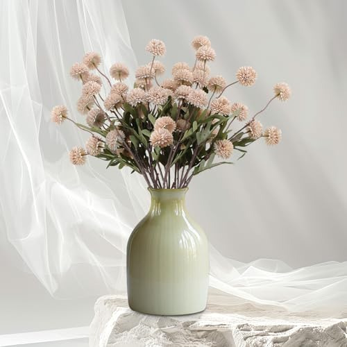 Conjunto De 10 Flores Artificiales De Crisantemo Pequeño De