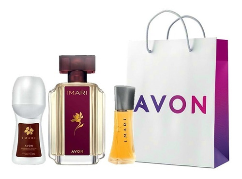 Perfume Imari Dama Avon Set X 3