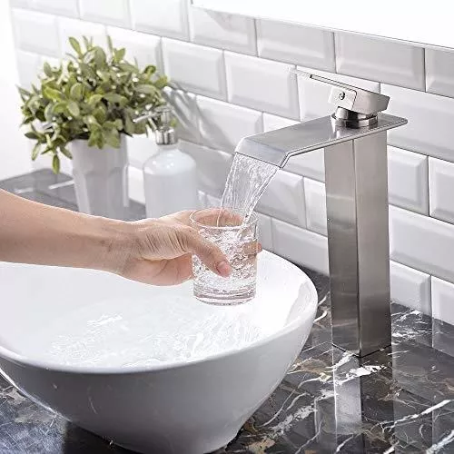 Grifo Lavabo Cascada Moderno 1 Manija