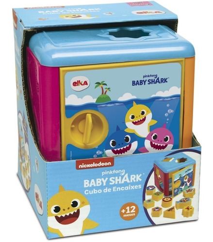 Cubo De Encaixes - Baby Shark