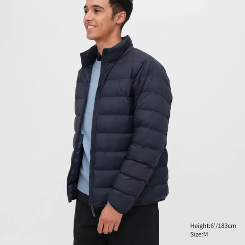 Campera Uniqlo Ultra Light Down Jacket Hombre Navy Original