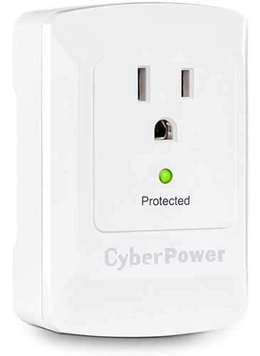 Cyberpower Csb100w Essential Surge Protector, 900j / 125v, 1