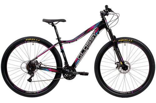 Bike Feminina Aro 29 Glossy Daily 24 Marchas Câmbios Shimano