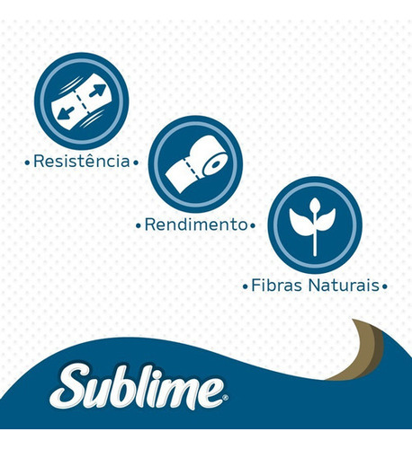 Papel Higiênico Folha Dupla Sublime 30m Pacote 32 Unidades Leve Mais Pague Menos