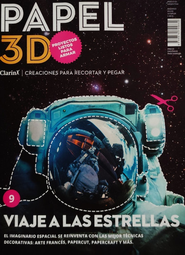 Colección Papel 3d N° 9 Viaje A Las Estrellas - Clarin 2020