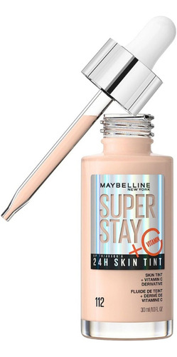 Base Super Stay 24 Horas Skin Tint Con Vitamina C Tono 112