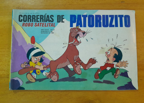 Revista Correrias De Patoruzito N.577 - Noviembre 1993