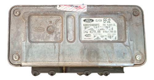 Módulo Injeção Eletrônica Ford Fiesta Flex 2008 6s6512a650fc (Usado)