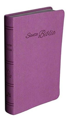 Libro : Biblia Reina-valera Actualizada 2015 Morada Piel...