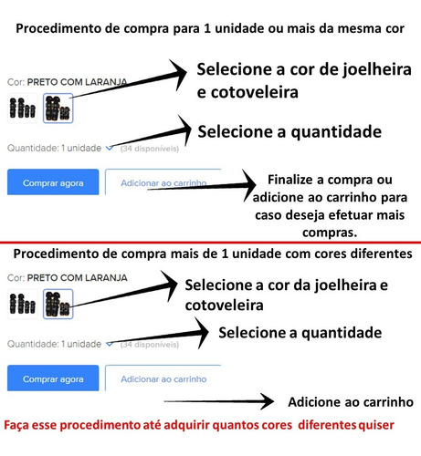 Imagem 3 de 8 de Kit Joelheira E Cotoveleira Proteçao Motocross Trilha Enduro