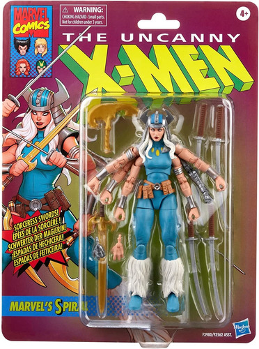 Marvel Legends Retro X-men Spiral Hasbro F3980