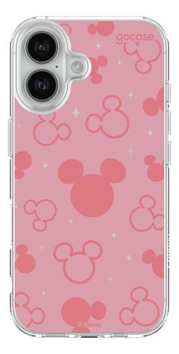 Capa Gocase Slim Air Mickey Minimalist Para iPhone